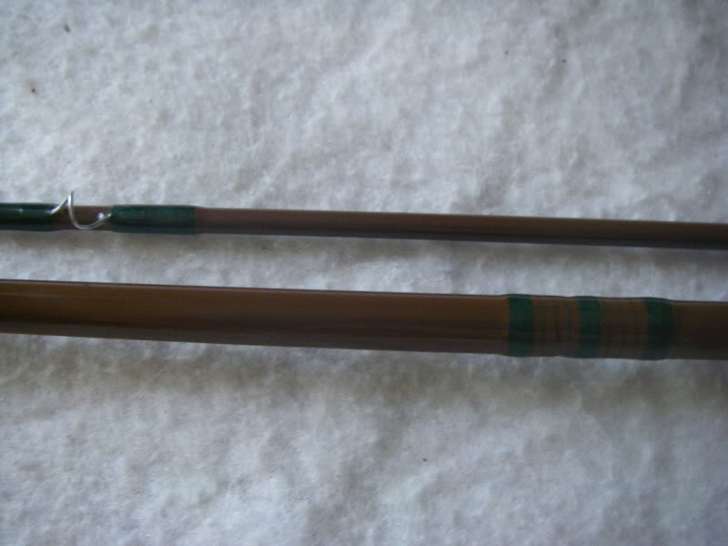 DF75 7 1/2' Walton Powell glass spigot ferrule rod Collecting